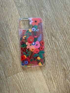 Rifle Paper Co -  Floral Phone Case with Bright Multicolor Bouquet